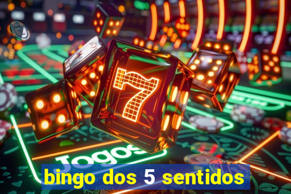 bingo dos 5 sentidos